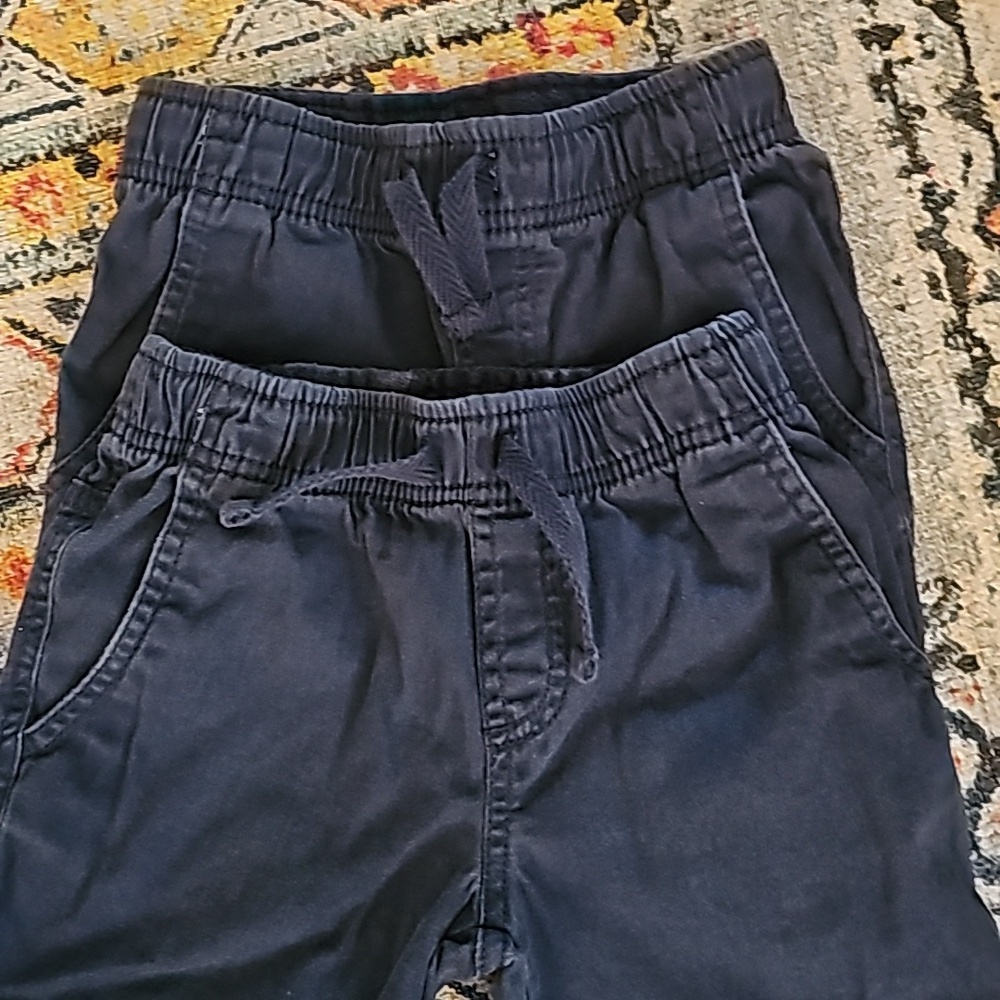 Kids size xs 4-5 uniform pants with elastic waist - Picture 6 of 11